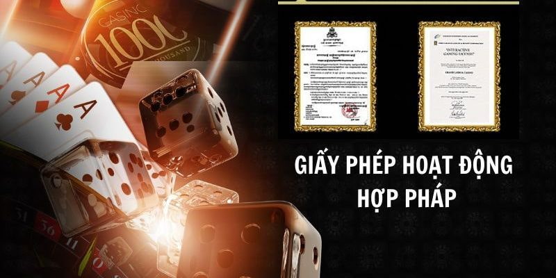 giấy phép hoạt động Các loại giấy phép hoạt động phổ biến trong ngành casino trực tuyến